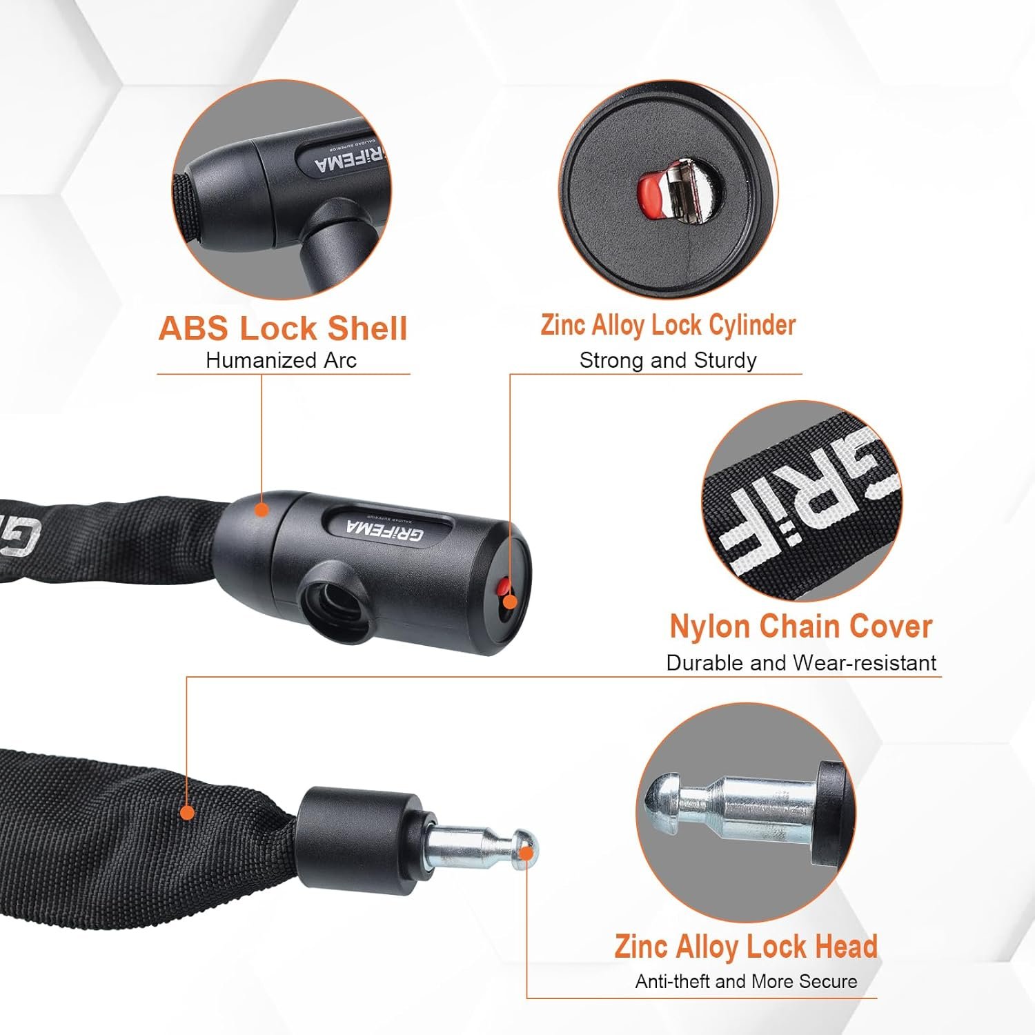 Grifema - Lucchetto Antifurto - immagine 8