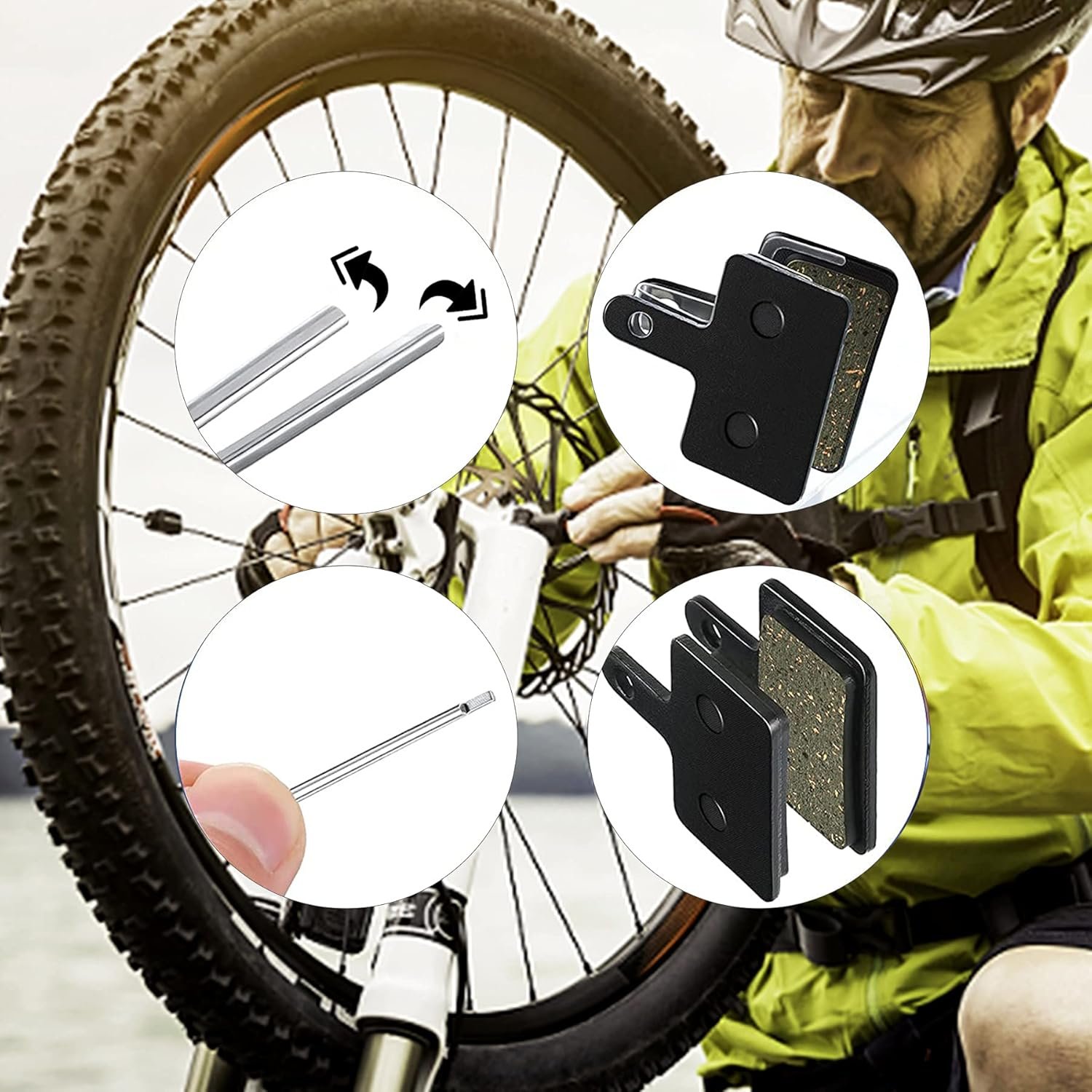 4 Paia Pastiglie Freno - immagine 4